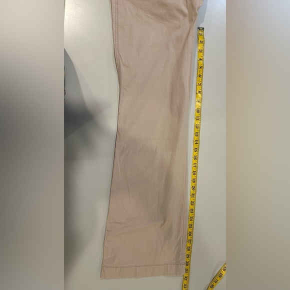 Ann Taylor Stylish Tan Wide-Leg Pants Size 8 - Picture 6 of 6